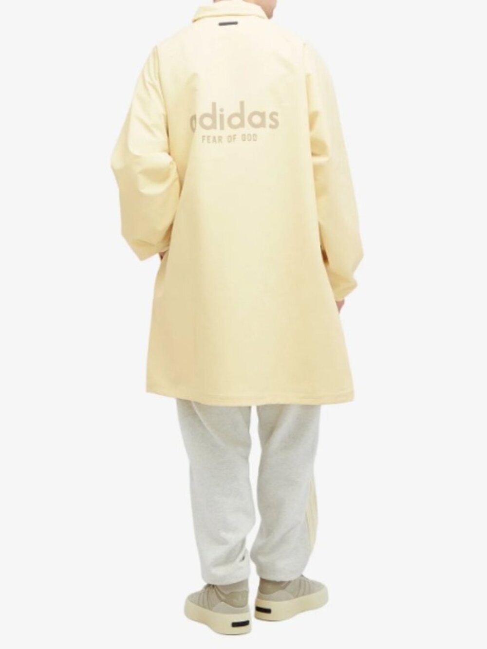 Adidas x Fear of God Athletics Coat Pale Yellow Medium